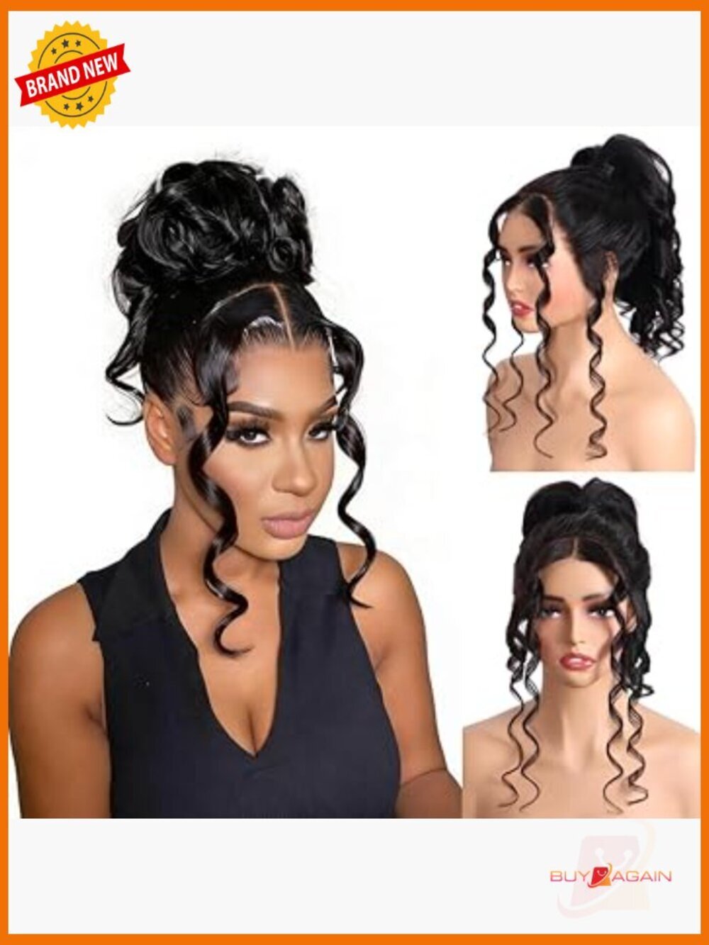22in 360 Lace Front Wig Human Hair Body Wave Pre Plucked HD Lace Glueless